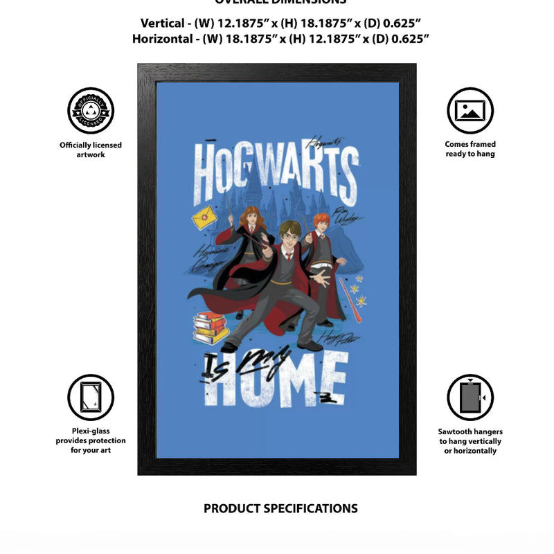 Load image into Gallery viewer, Pyramid America Harry Potter - 11" x 17" Wall Framed
