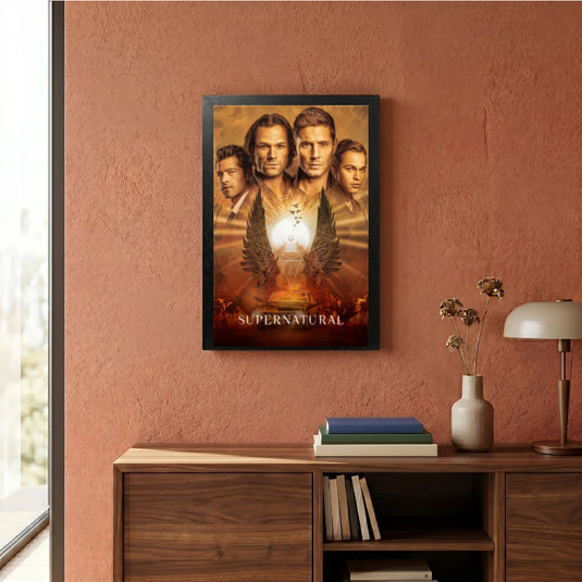 Pyramid America Super Natural - Last Season 11" x 17" Wall Framed