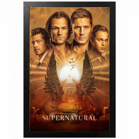 Pyramid America Super Natural - Last Season 11" x 17" Wall Framed