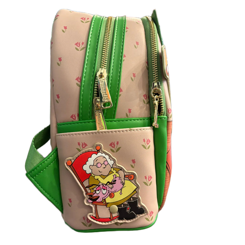 Cargue la imagen en el visor de la galería, Loungefly Courage the Cowardly Dog - Lenticular Mini Backpack
