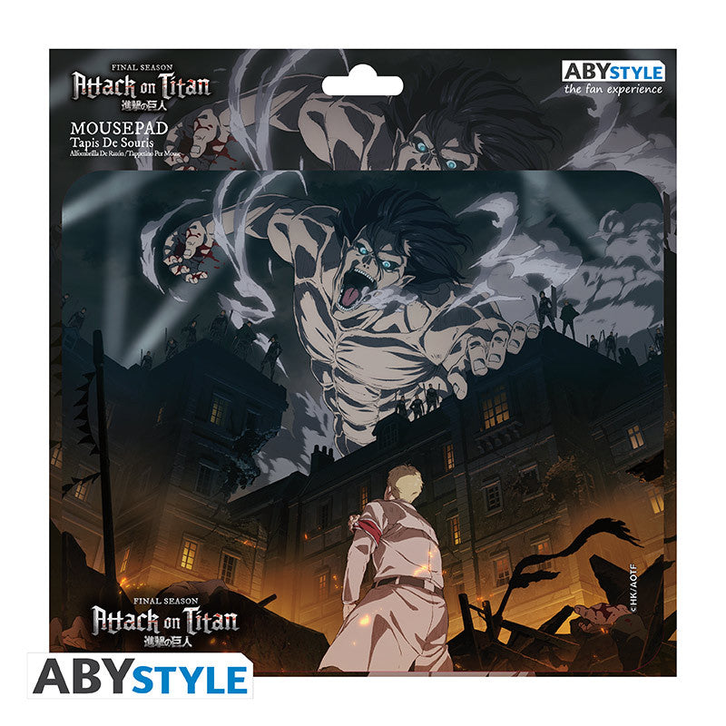 Chargez l'image dans la visionneuse de la galerie, Abysse America Attack on Titan - S4 Key art Flexible Desktop Mousepad
