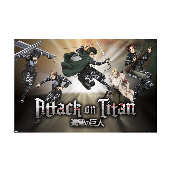 Attack On Titan: Temporada 4 - Collage Póster