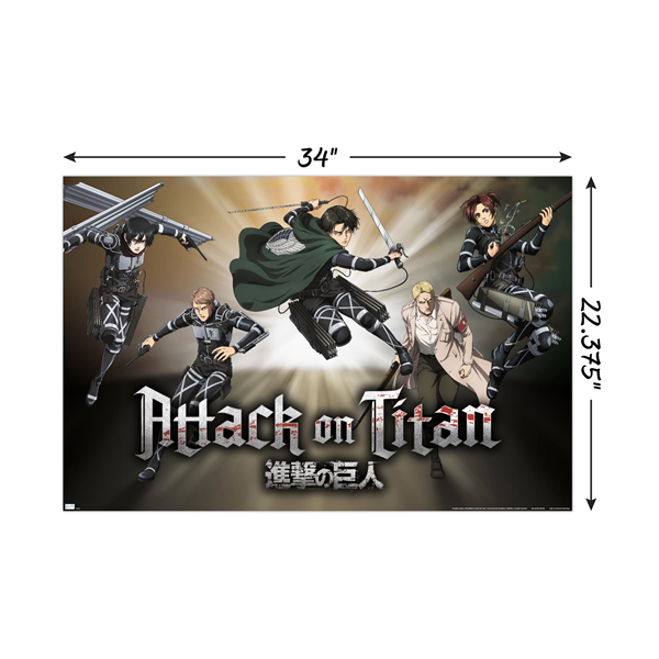 Attack On Titan: Season 4 - Collage Poster