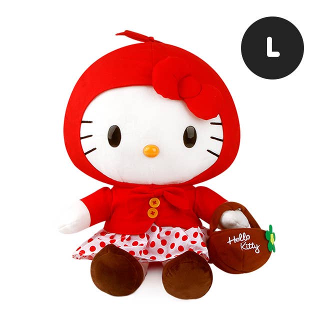 Cargue la imagen en el visor de la galería, Sanrio Hello Kitty with Red Cape Deco Plush
