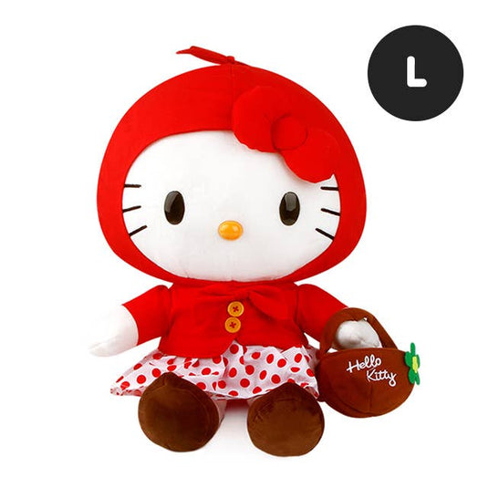 Sanrio Hello Kitty with Red Cape Deco Plush