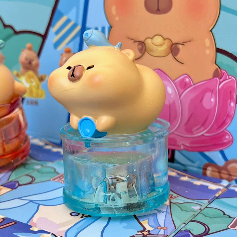 Chargez l&#39;image dans la visionneuse de la galerie, Capybara Light Up Jewel 1pc Figure Blind Box
