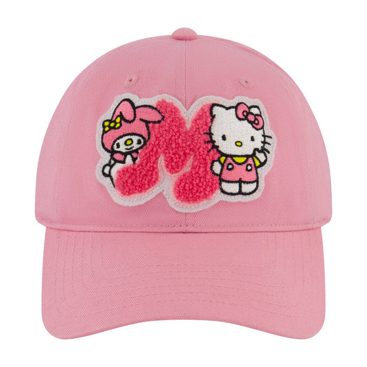 Sanrio Hello Kitty & Friends - My Melody “M” Chenille Patch Dad Cap