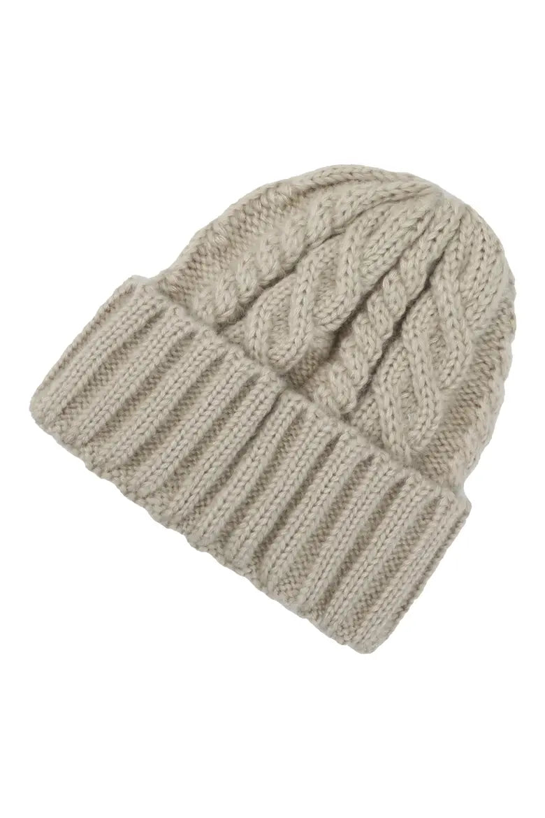 Cargue la imagen en el visor de la galería, Bioworld Women's Cable Knit Beanie
