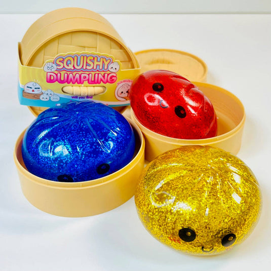 BCmini - Dumpling Glitter Jelly Squishy-12