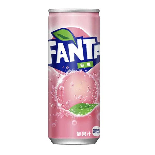 Load image into Gallery viewer, Fanta White Peach Can 500ml (Japan)
