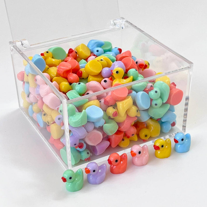 Cargue la imagen en el visor de la galería, BCmini Little Colorful Ducks Miniature Figurines
