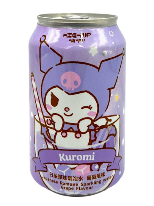 Sanrio - Kuromi Ramune Grape Flavor 330ml Sparkling Water