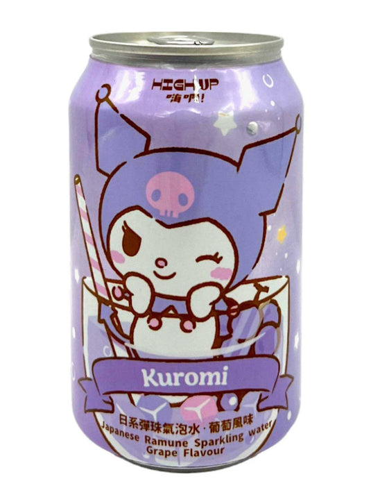 Sanrio - Kuromi Ramune Grape Flavor 330ml Sparkling Water