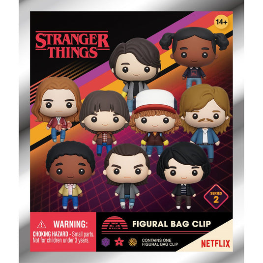 Monogram Stranger Things - Series 2 Characters 1pc 3D Figure Bag Clip Blind Bag