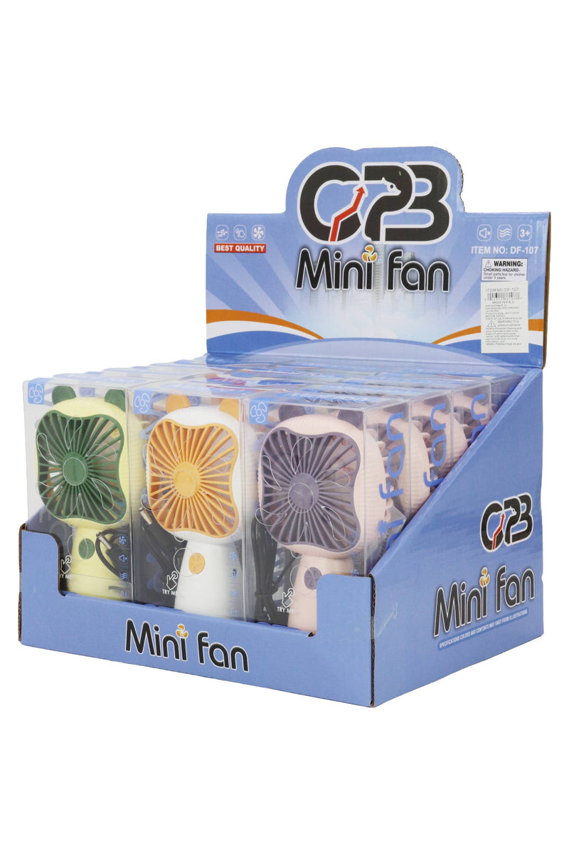 Load image into Gallery viewer, Square Bear - Handheld 1pc Electric Fan
