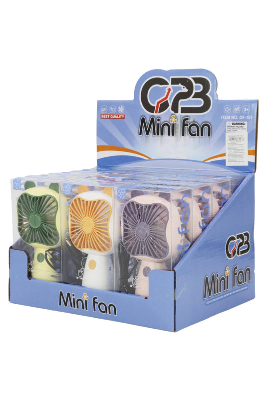 Square Bear - Handheld 1pc Electric Fan