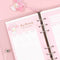 Sanrio - Perpetual Journal Planner NoteBook with Charm