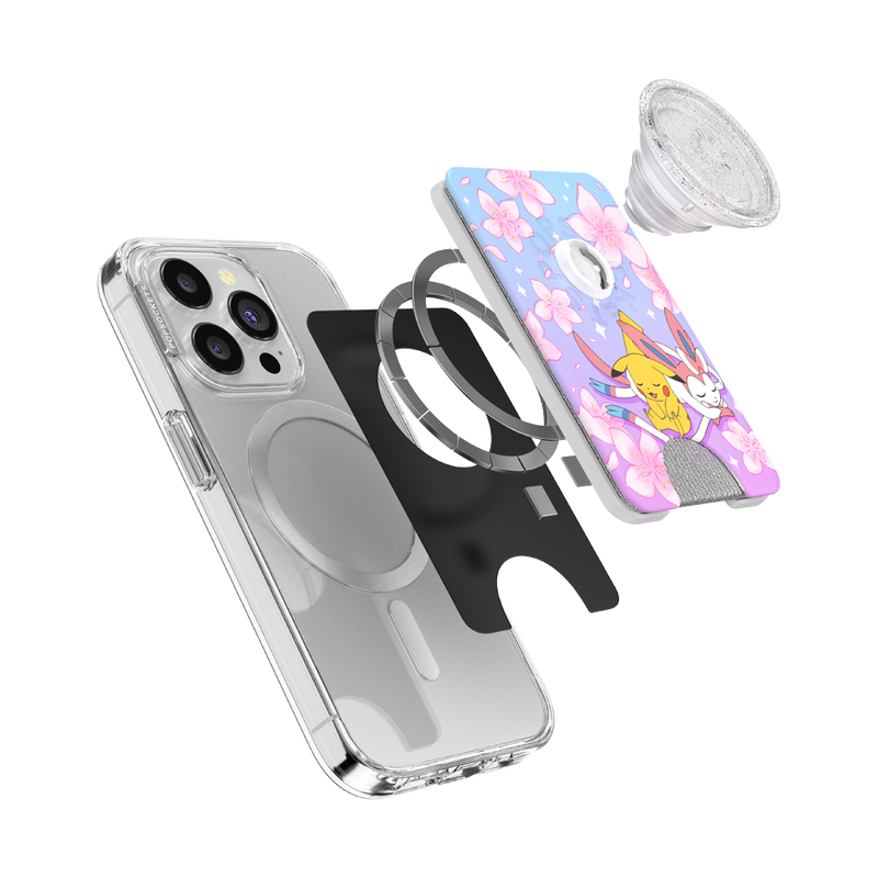 Chargez l&#39;image dans la visionneuse de la galerie, PopSockets Pokemon - Sakura Dreams Phone Wallet MagSafe
