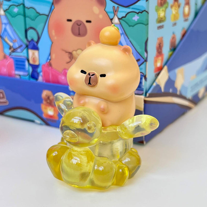 Chargez l&#39;image dans la visionneuse de la galerie, Capybara Light Up Jewel 1pc Figure Blind Box
