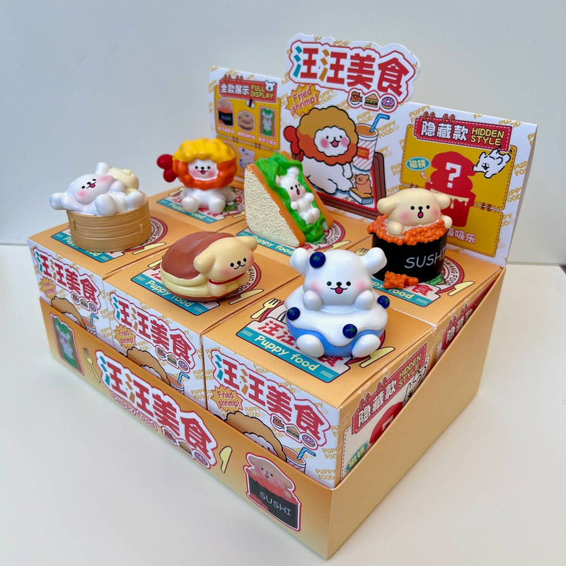 Chargez l&#39;image dans la visionneuse de la galerie, Puppy Snack 1pc Figure Blind Box
