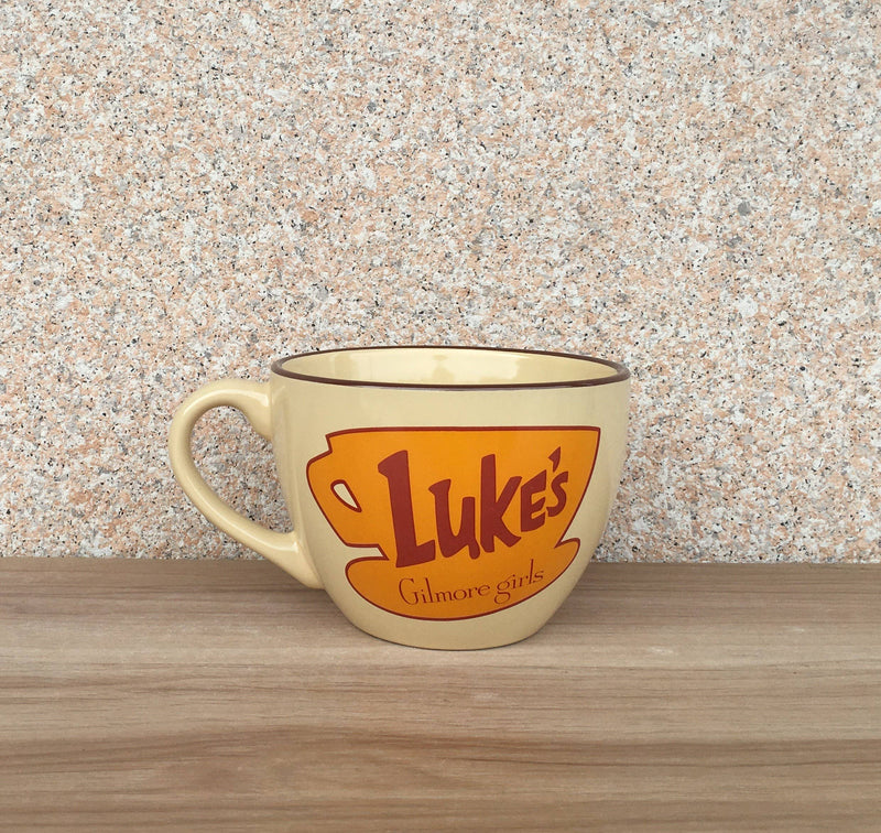 Load image into Gallery viewer, Gilmore Girls Lukes Logo 22oz Oversized Ceramic Teacup
