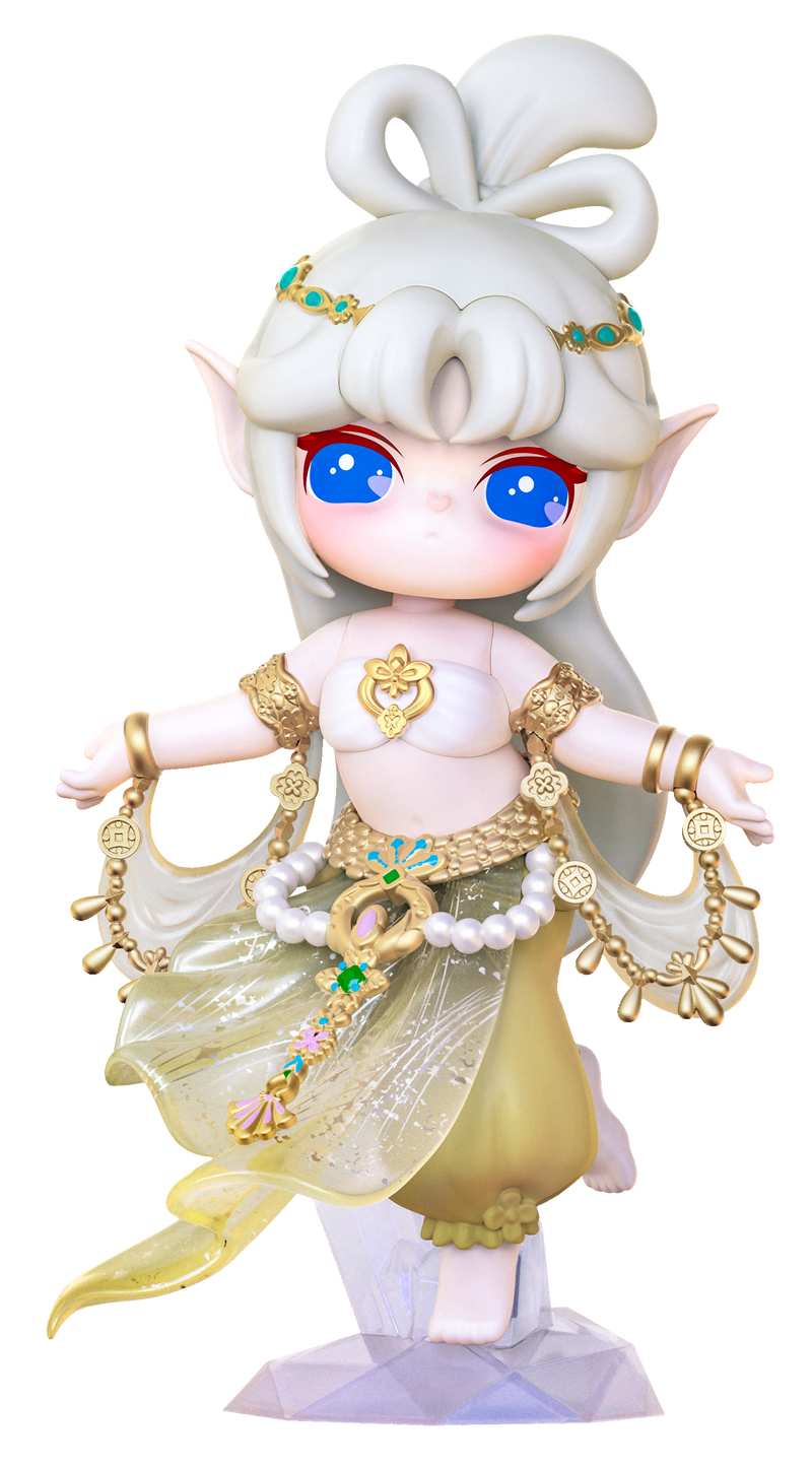 Chargez l&#39;image dans la visionneuse de la galerie, Robotime Rolife Suri&#39;s Lingfeng Town Figure Dolls 1pc Blind Box
