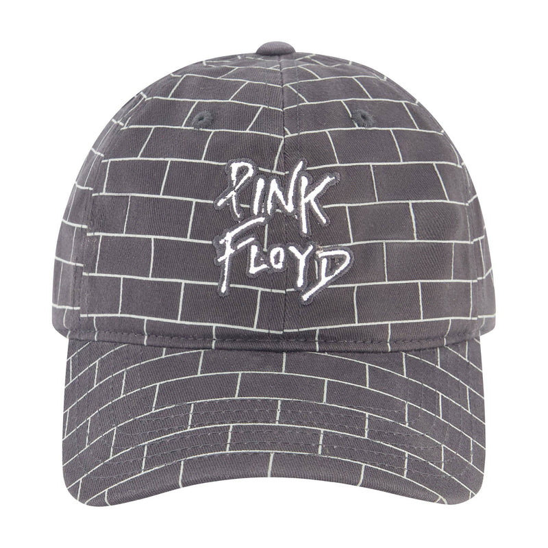 Cargue la imagen en el visor de la galería, Concept One Pink Floyd With Brick All Over Print - Baseball Curved Hat
