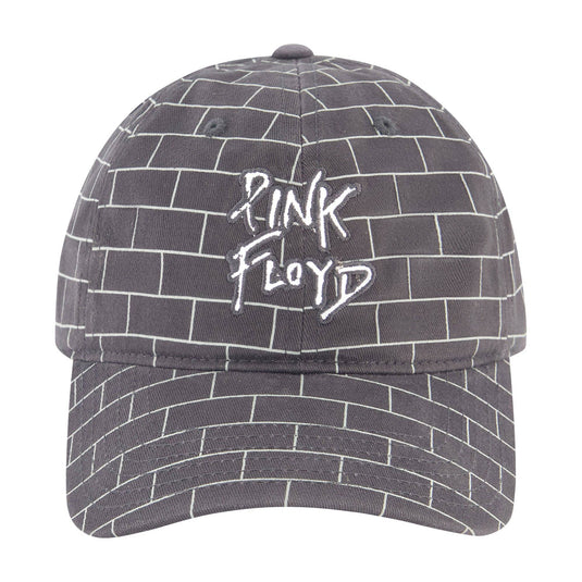 Concept One Pink Floyd With Brick All Over Print - Baseball Curved Hat