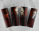 Horror Characters Quote Tumbler