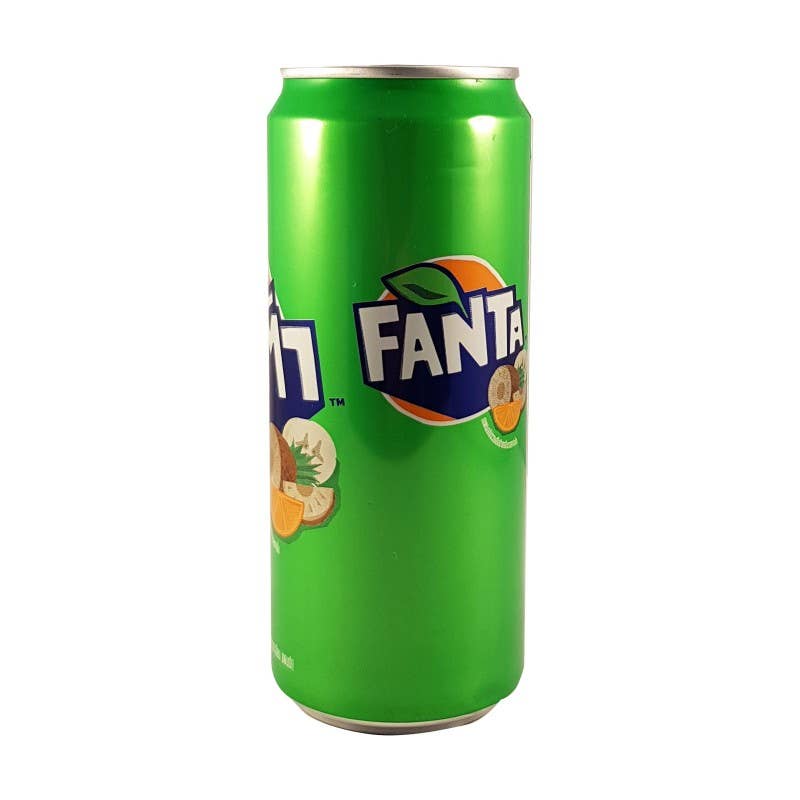 Chargez l&#39;image dans la visionneuse de la galerie, Fanta Cream Soda (Fruit Punch) 320 mL Can (Thailand)
