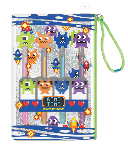 Hot Focus Pixels -  Gel Pen Case