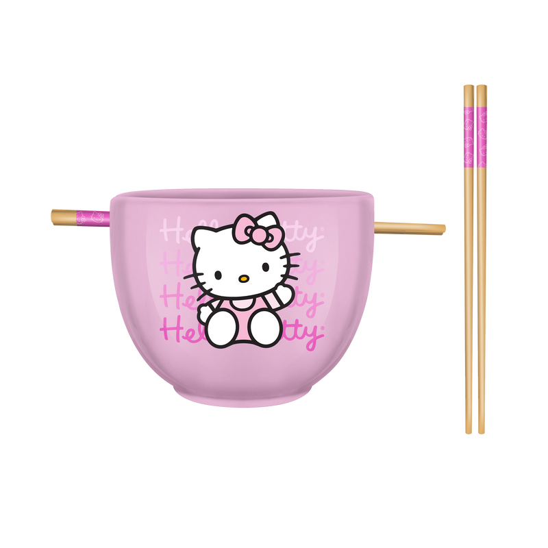 Hello Kitty Gradient 20oz Ceramic Ramen Bowl