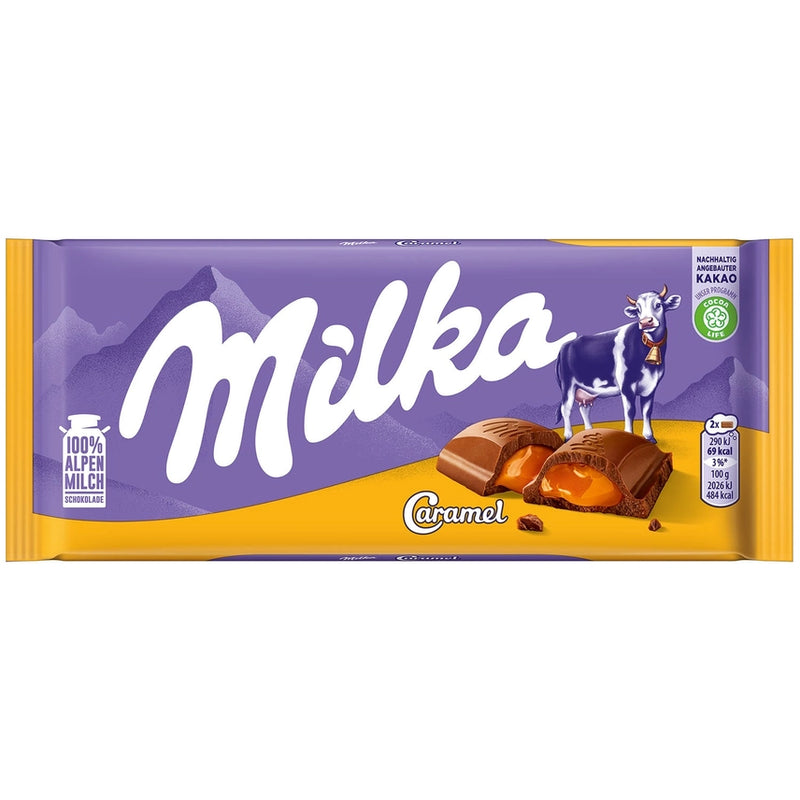 Cargue la imagen en el visor de la galería, Milka Chocolate 100g (European) 1pc Chocolate Bar
