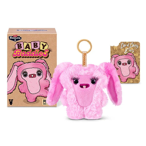 Load image into Gallery viewer, Zuru Fuggler -  Baby Baddies Keyring Charms 5" Series 1 Collectible 1Pc Plush
