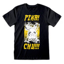 Pokemon - Pikachu Electrifying Black T-shirt