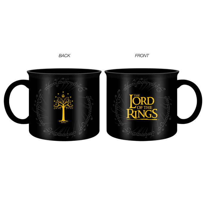 Lord of the Rings - Gondor Tree Ring 20oz Ceramic Camper Mug