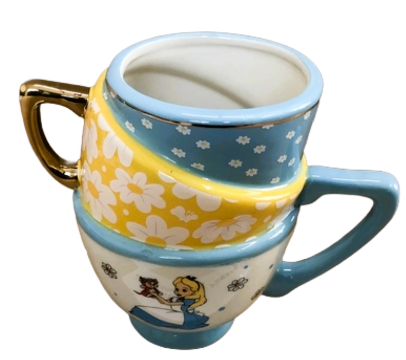 Load image into Gallery viewer, Disney Alice In Wonderland - Wildflower Dream 3D Electroplate Mug
