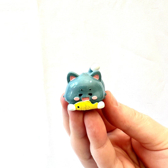 BCmini Kitten Hakim's Meow Life Cat Figurine Blind Box