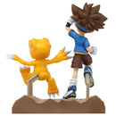 Little Buddy Digimon Adventure Dxf~Adventure Archives~Taichi & Agumon Figure