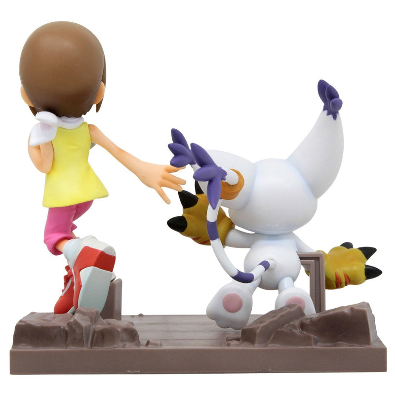 Chargez l&#39;image dans la visionneuse de la galerie, Little Buddy Digimon Adventure Dxf ~ Adventure Archives ~ Hikari &amp; Tailmon Figure
