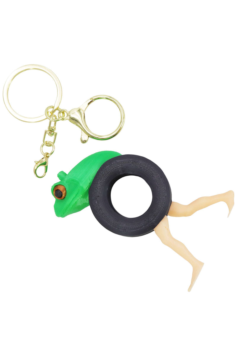 Chargez l&#39;image dans la visionneuse de la galerie, Brain Rot Meme 3d Print Articulated 1pc Keychain
