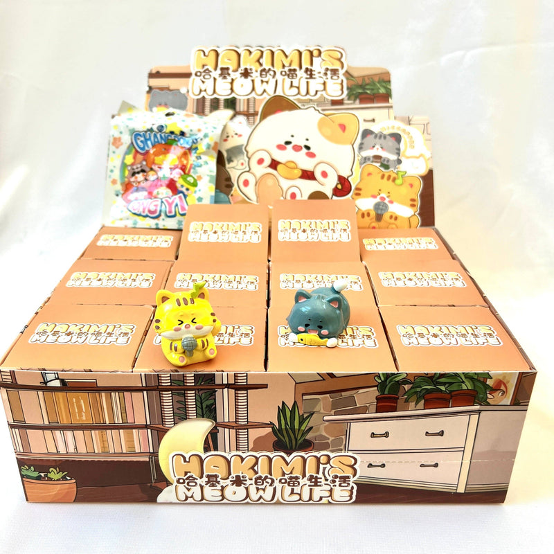 Load image into Gallery viewer, BCmini Kitten Hakim&#39;s Meow Life Cat Figurine Blind Box
