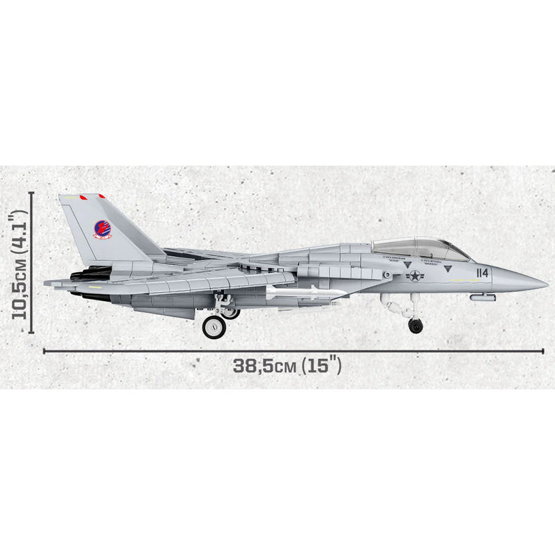 Load image into Gallery viewer, Cobi Armed Forces Top Gun - F-14A Tomcat Fighter Brick Toy
