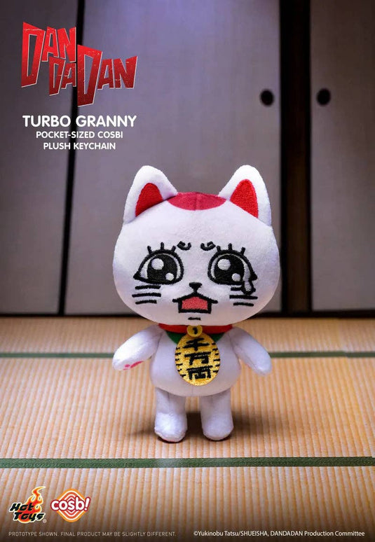 Hot Toys Dan da Dan Turbo Granny Pocket Size Cosbi 1Pc Plush Keychain Blind Box