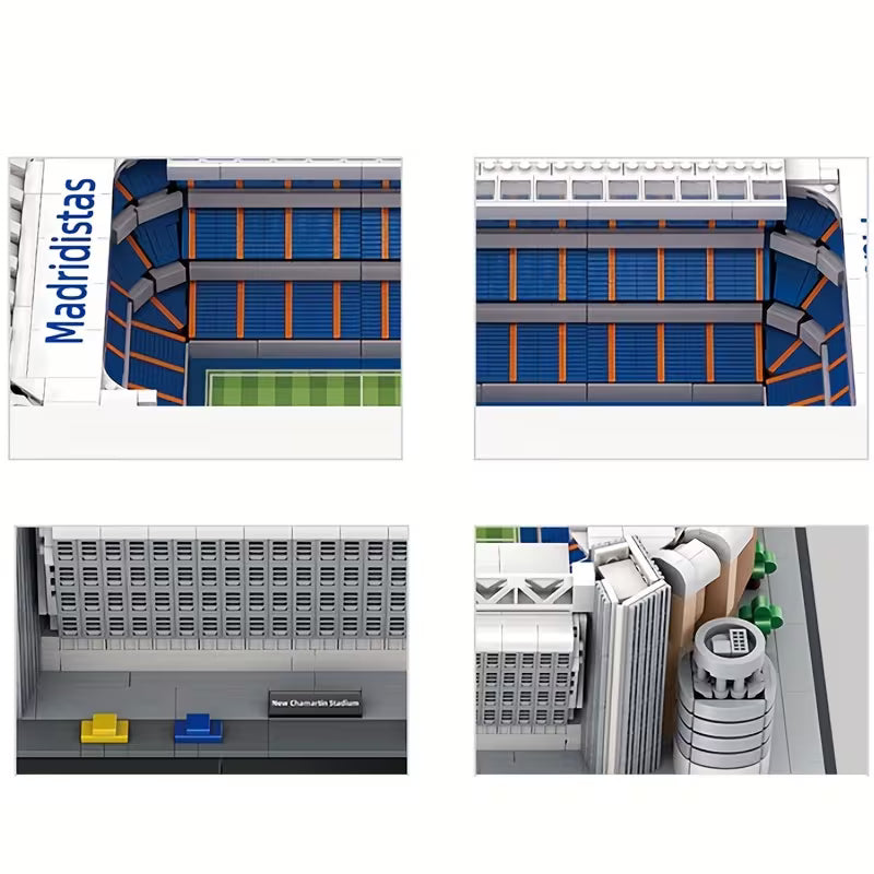 Load image into Gallery viewer, Wange Bricks: New Chamartin Stadium - Madrid Building Brick
