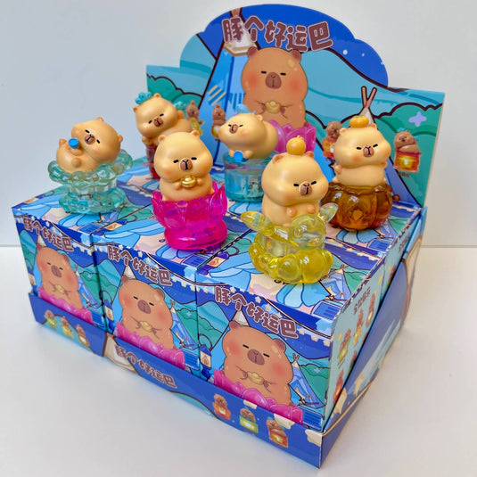 Capybara Light Up Jewel 1pc Figure Blind Box