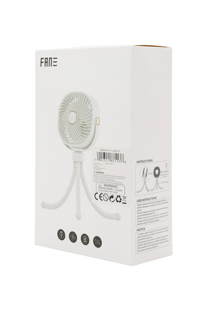 Load image into Gallery viewer, Matte Pastel - Led Flexible Leg 1pc Electric Fan
