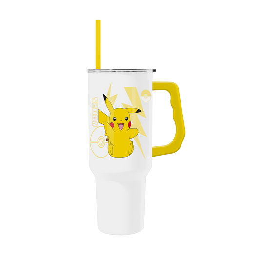 Pokémon Pikachu 40oz Stainless Steel Tumbler w Handle