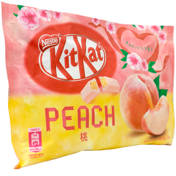 Nestle! Kit Kat Mini Peach Biscuits in Chocolate