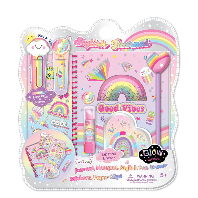 Hot Focus Rainbow Stylish Journal